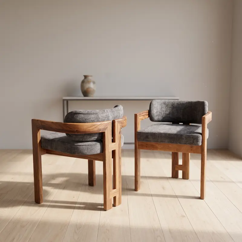 Toledo Parota Dining Chair, product view 2